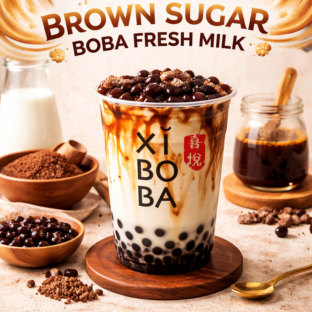 Brown Sugar Boba Fresh Milk